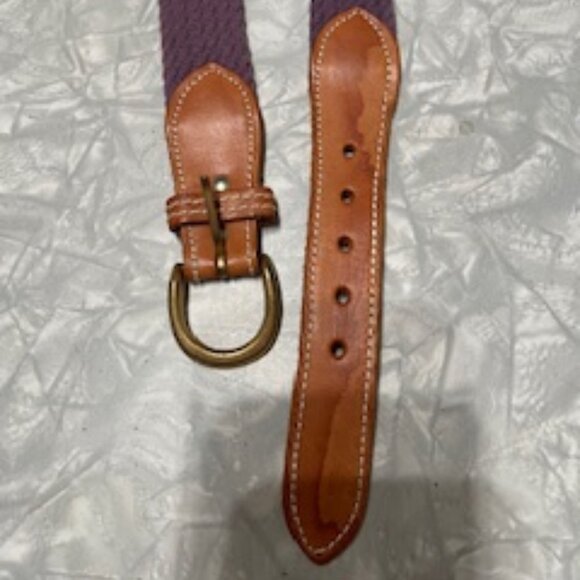 Leather and Cotton Belt - Picture 4 of 5